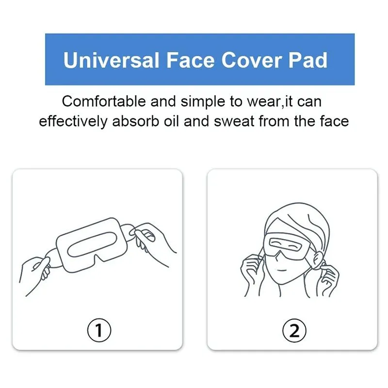100 Eye Mask Pads for 3D Glasses | VR Compatible
