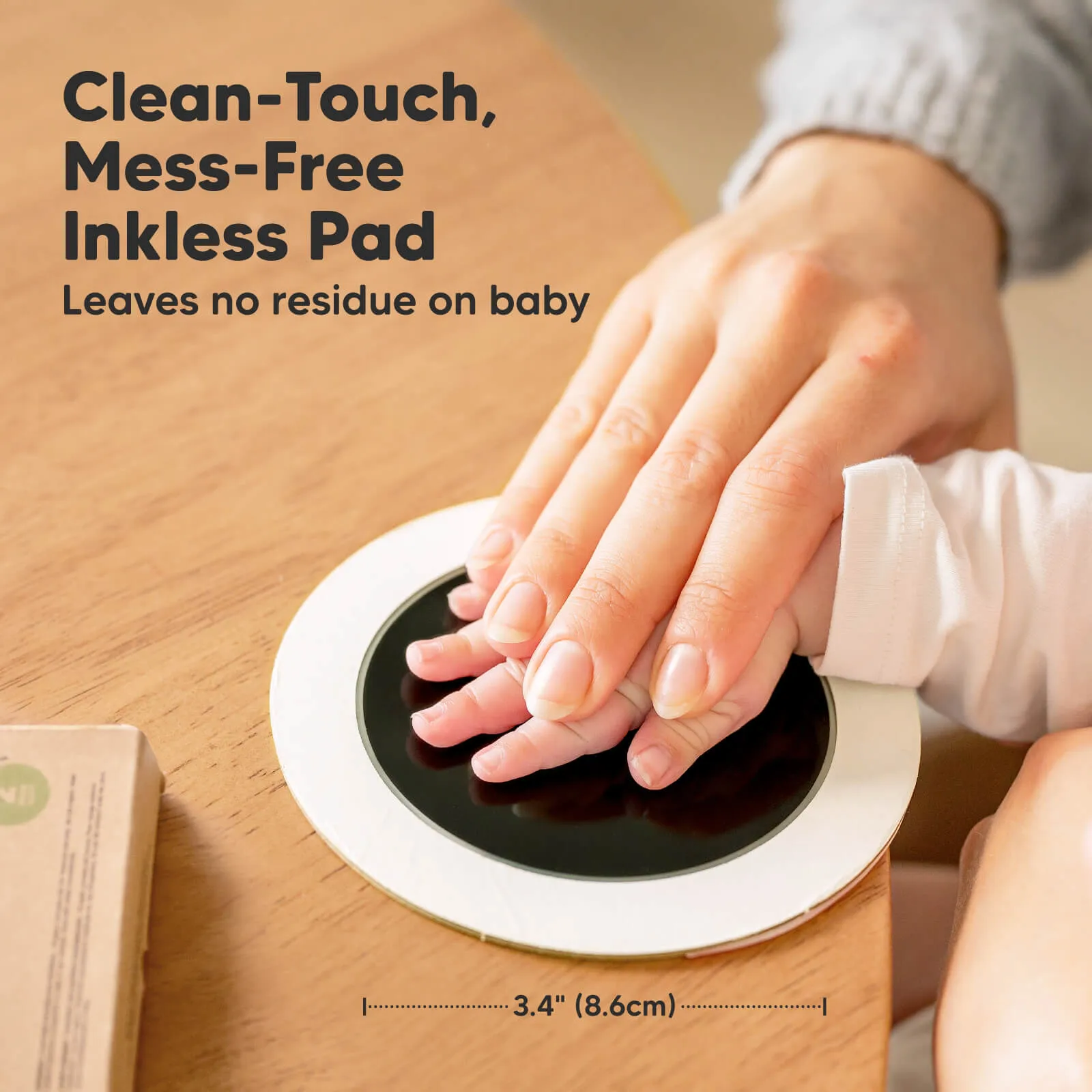 2-Pack Round Inkless Ink Pads (Jet Black)