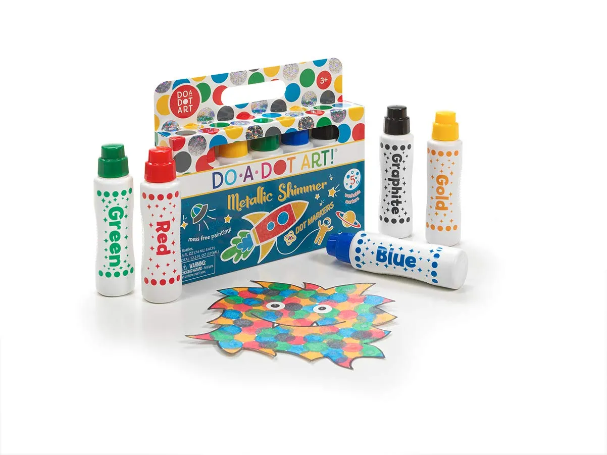 5 Metallic Shimmer Dot Markers