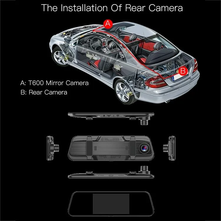 5.5 IPS Touch Screen Car DVR | Ultra HD 1080p
