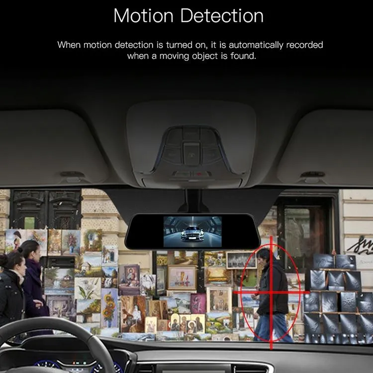 5.5 IPS Touch Screen Car DVR | Ultra HD 1080p