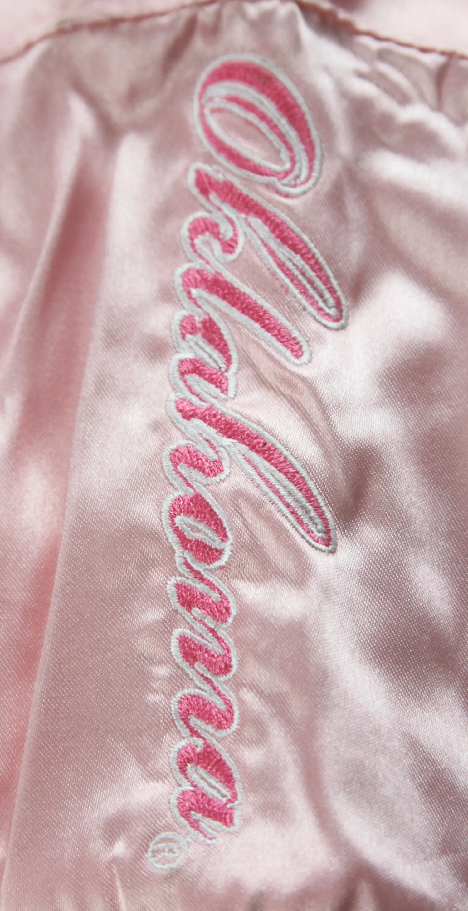 Adidas NCAA Toddlers Oklahoma Sooners Satin Cheer Jacket - Pink