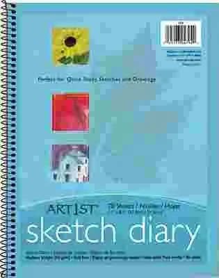 Art 1St Sketch Diary 11 X 8 1/2 60 Lb 70 Sheets White