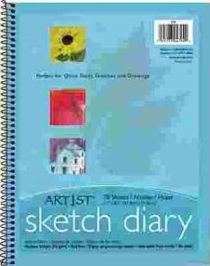Art 1St Sketch Diary 11 X 8 1/2 60 Lb 70 Sheets White