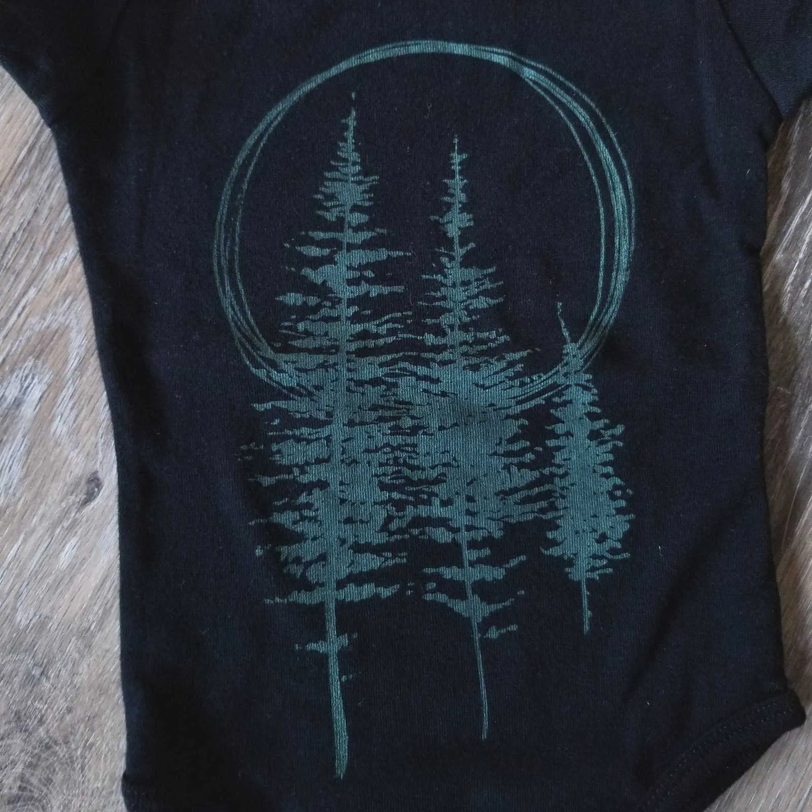 Baby Bodysuit - Sunset Pines Short Sleeve