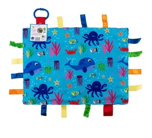 Baby Jack and Company - Learning Lovey Ocean 14" x 18"