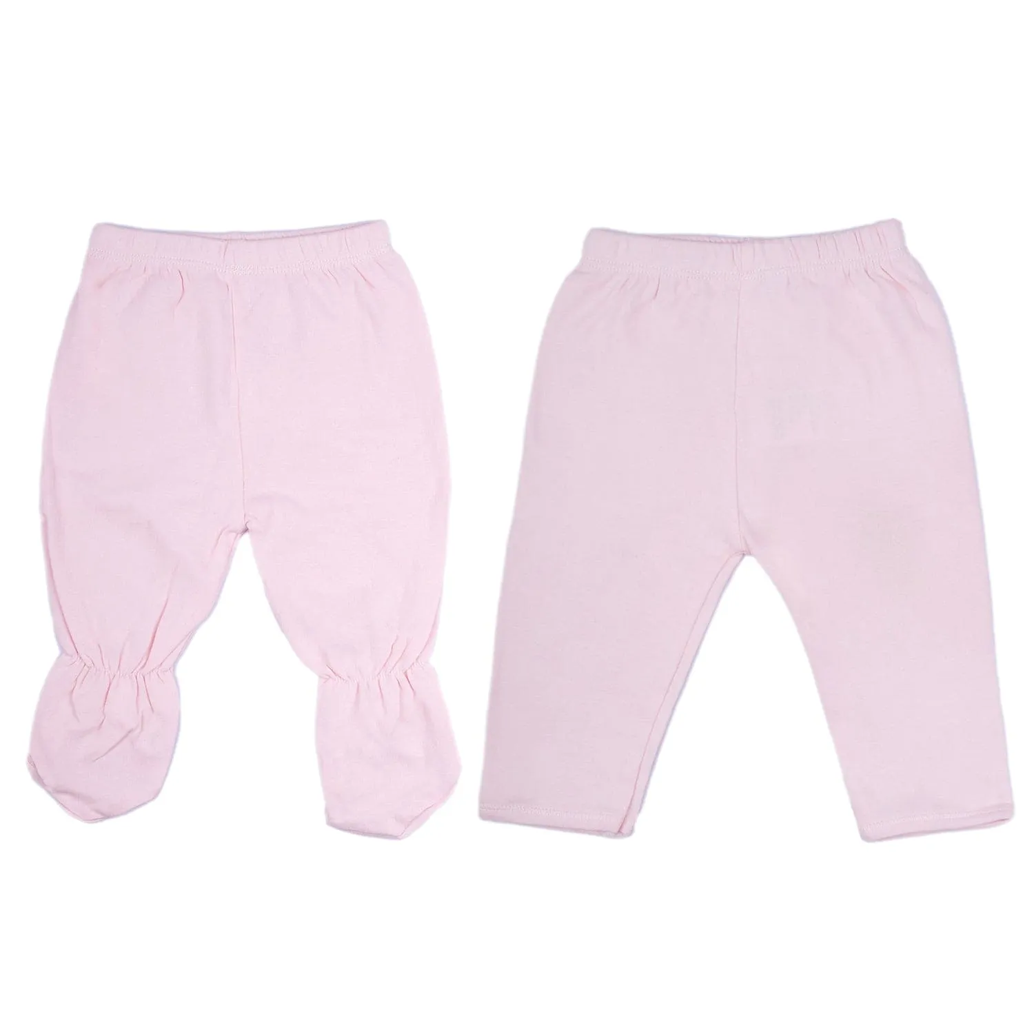 Baby Moo Happy Kitty Print Cap Bib Pyjamas 5 Pcs Clothing Gift Set - Pink