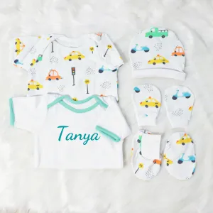 Beep Beep - Newborn Bodysuits Bundle