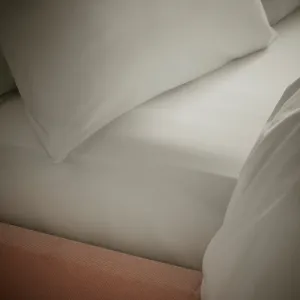 Bianca Natural 200TC TENCEL™ Lyocell Deep (30cm) Fitted Sheet