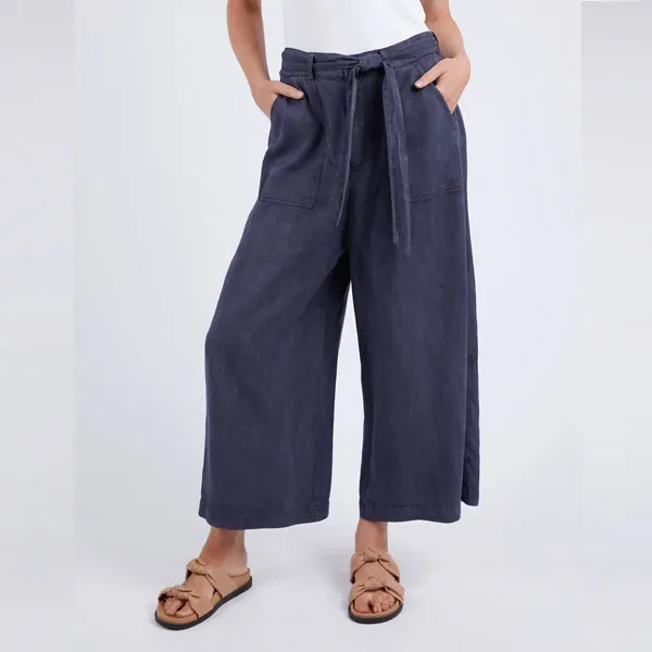 Bliss Washed Pant - Navy