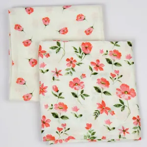 Blossoms Organic Swaddle Set