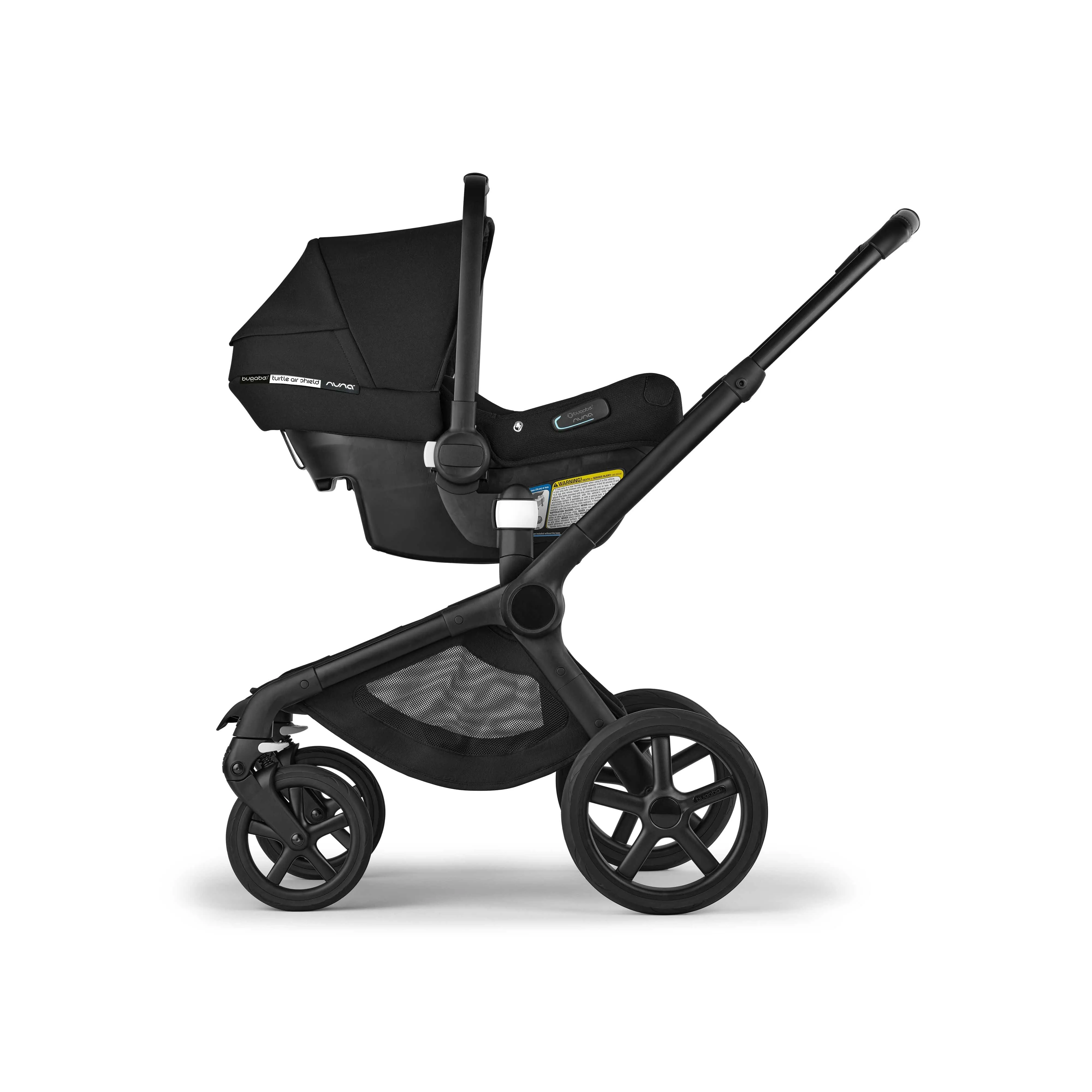 Bugaboo Turtle Air Shield by Nuna car seat   base BLACK