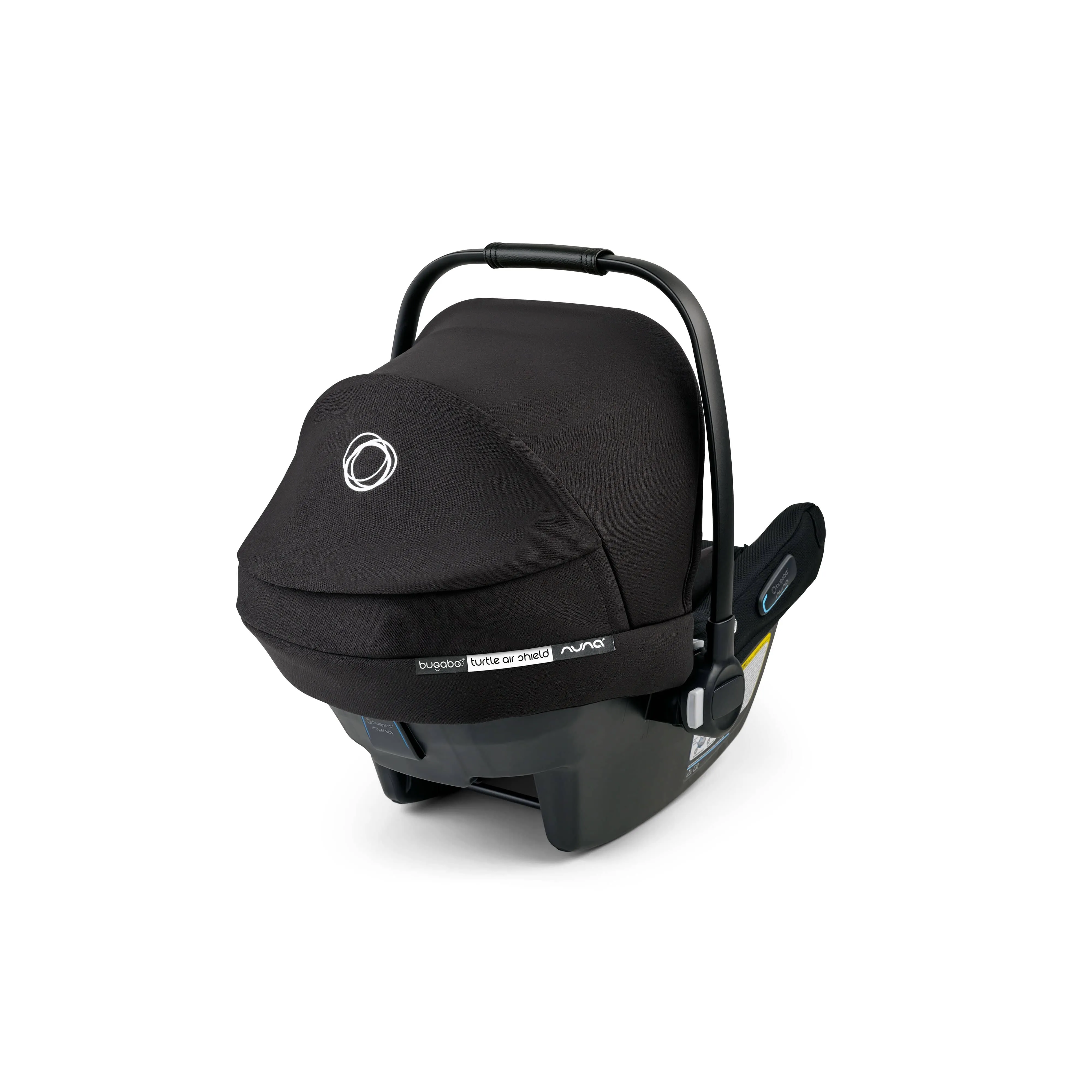 Bugaboo Turtle Air Shield by Nuna car seat   base BLACK