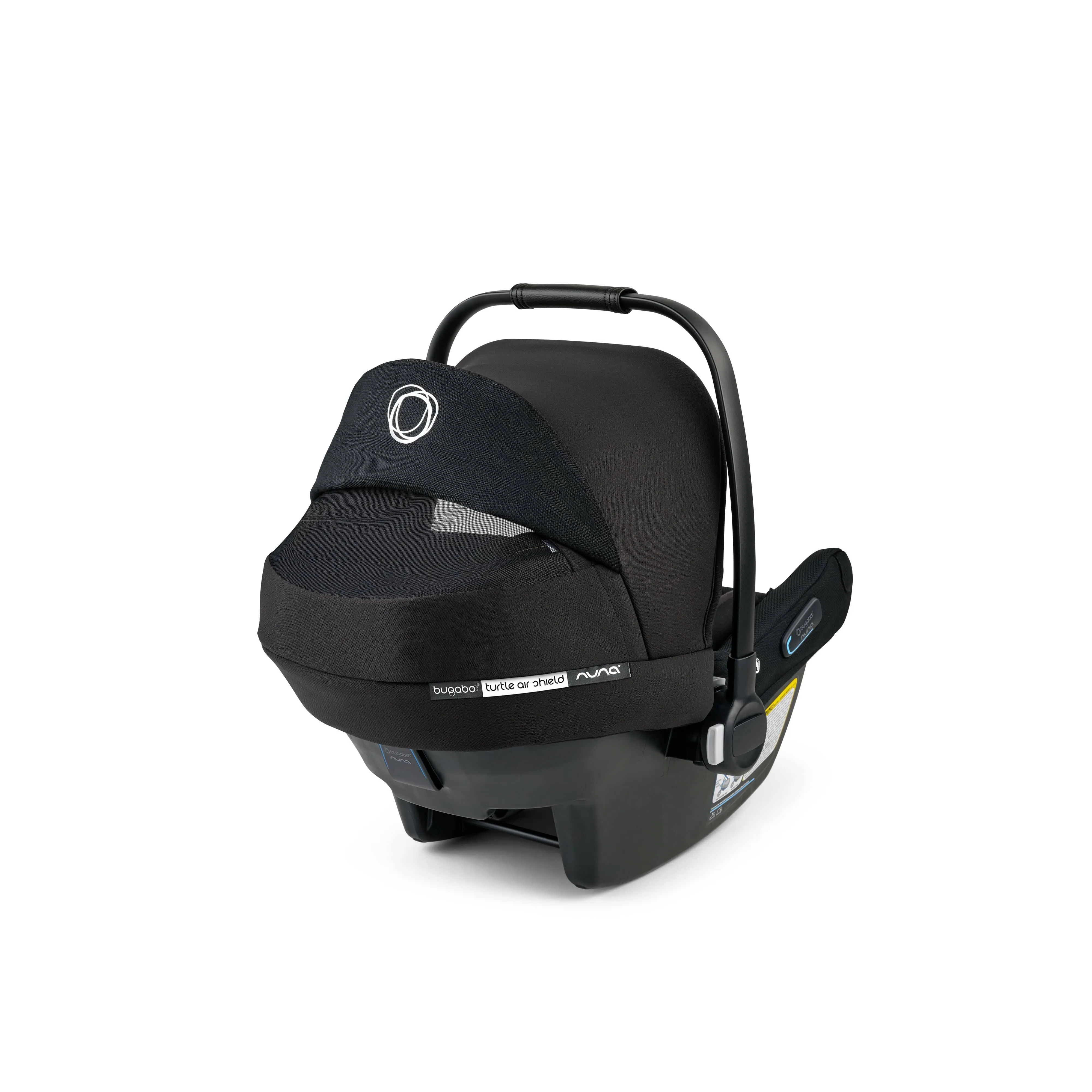 Bugaboo Turtle Air Shield by Nuna car seat   base BLACK