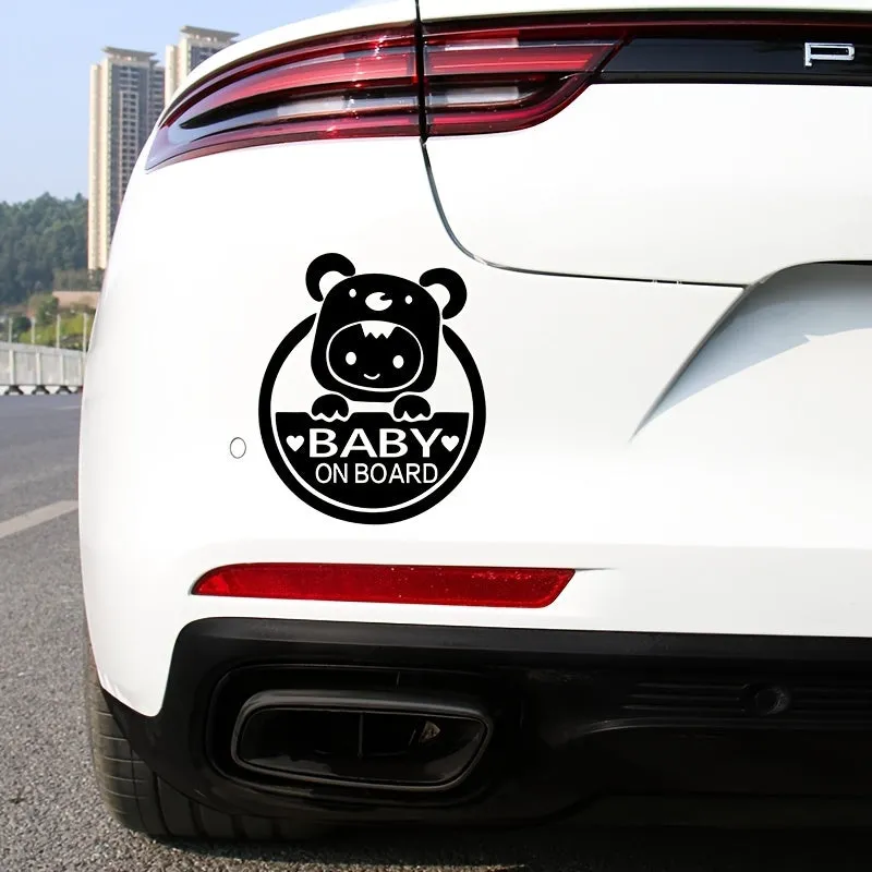 Bumper Sticker Baby On Board Decal for Safety  Gift