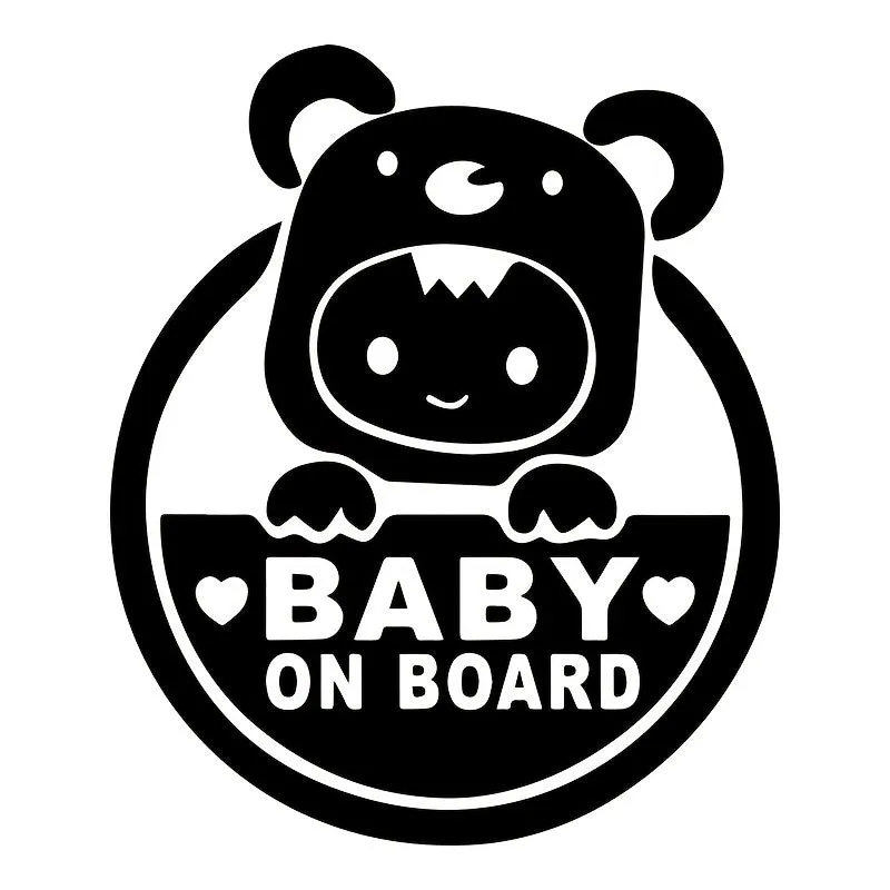 Bumper Sticker Baby On Board Decal for Safety  Gift