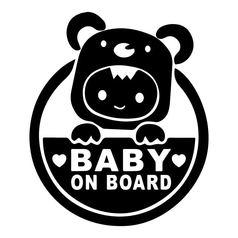 Bumper Sticker Baby On Board Decal for Safety  Gift