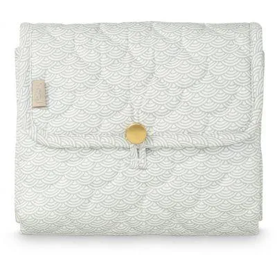 Cam Cam Quilted Changing Mat in Grey Wave