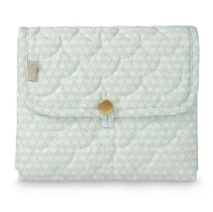 Cam Cam Quilted Changing Mat in Sashiko Mint