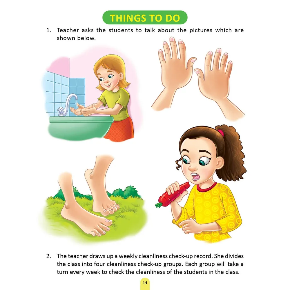 Childrens Health Education Books (A set of 6 Books)