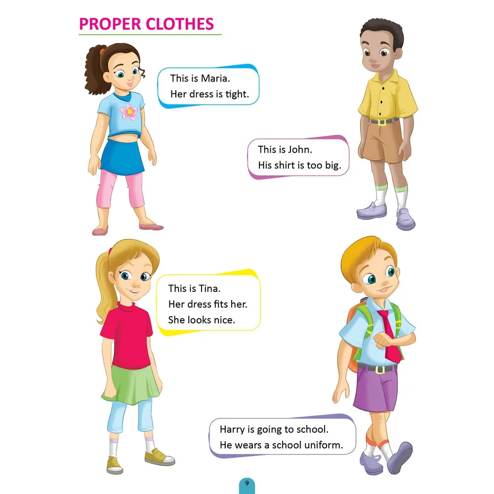 Childrens Health Education Books (A set of 6 Books)