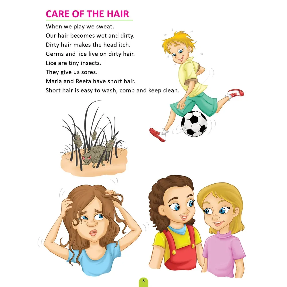 Childrens Health Education Books (A set of 6 Books)