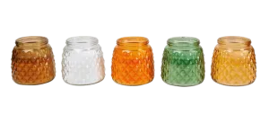 CITRONELLA Beehive candle, white