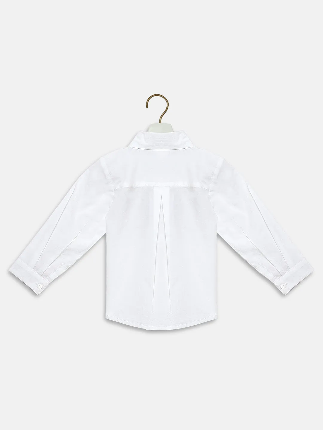 Classic Shirt with a Little Leo Bow