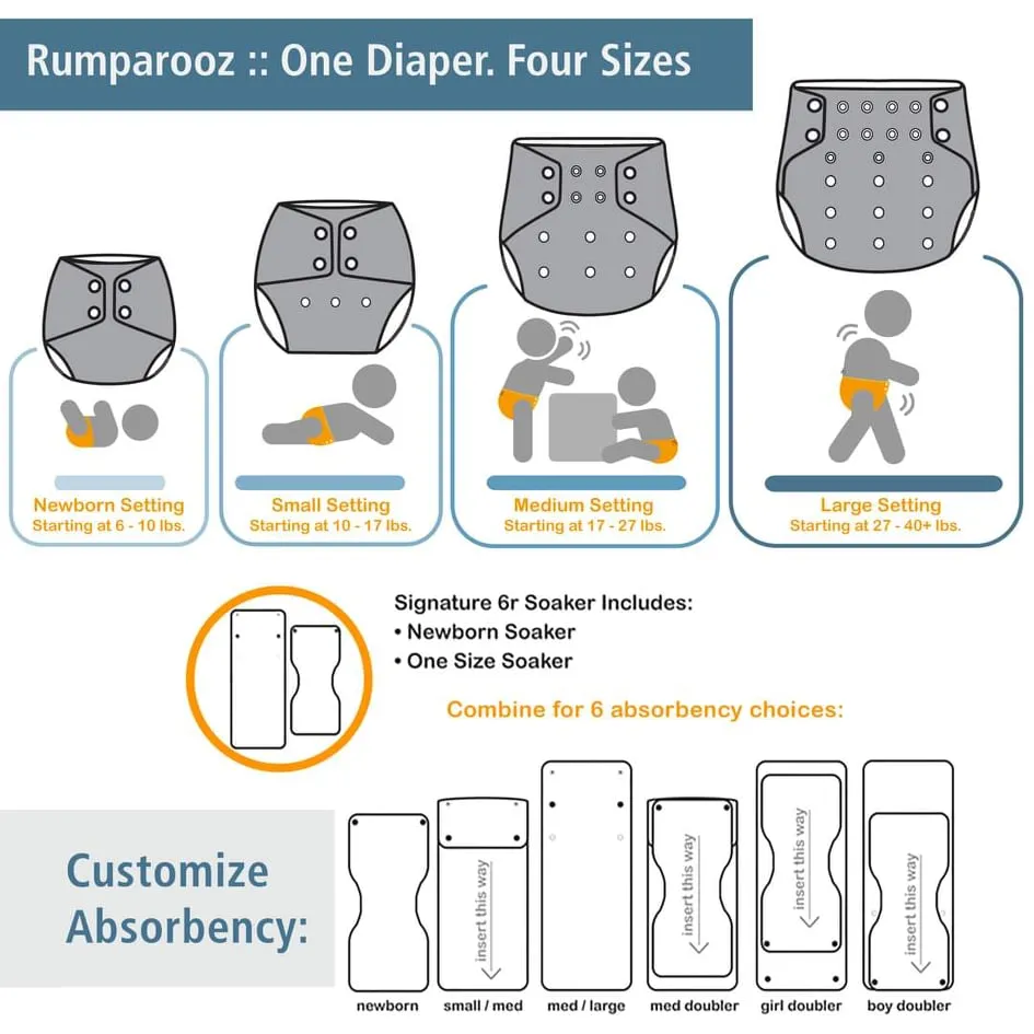 Cloth Diaper Bundle - Do It! - Original with Bamboo :: 10 pack