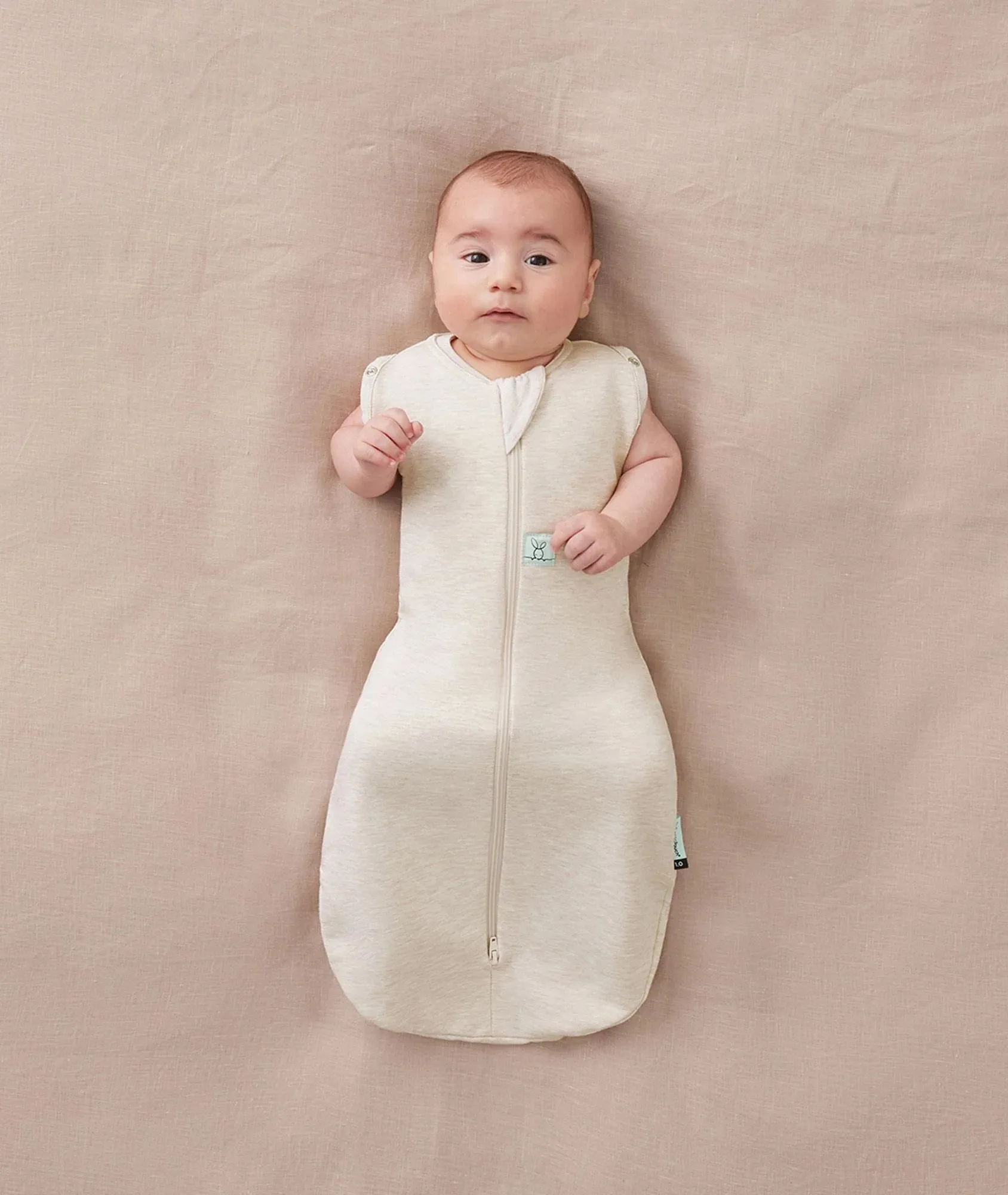 Cocoon Swaddle Sack 1.0 TOG Oatmeal Marle