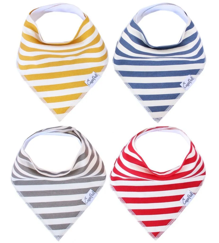 Copper Pearl Baby Bandana Bibs | Alpine