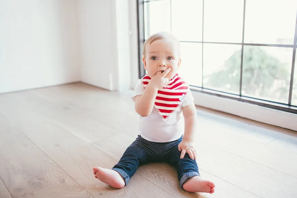 Copper Pearl Baby Bandana Bibs | Alpine