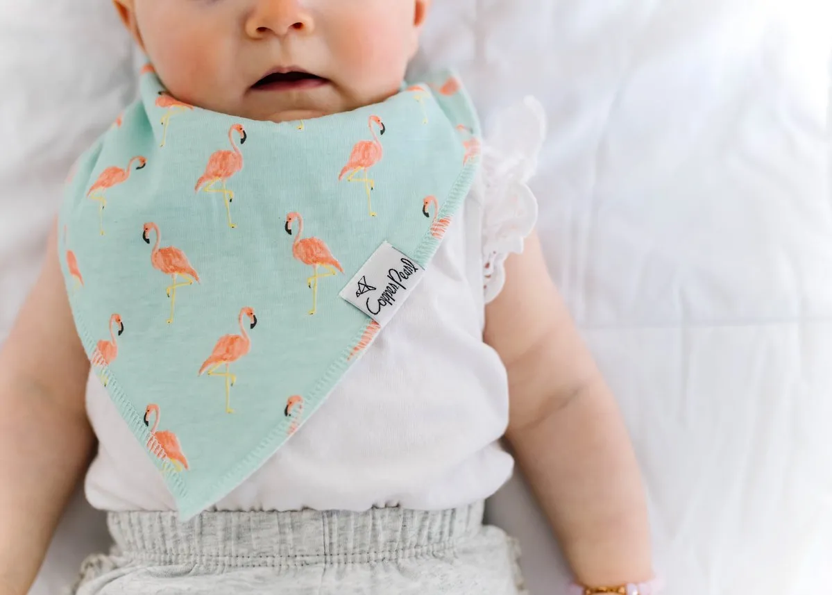 Copper Pearl Baby Bandana Bibs | Leilani