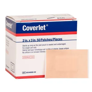 Coverlet 00340000 Adhesive Strip, Box of 50