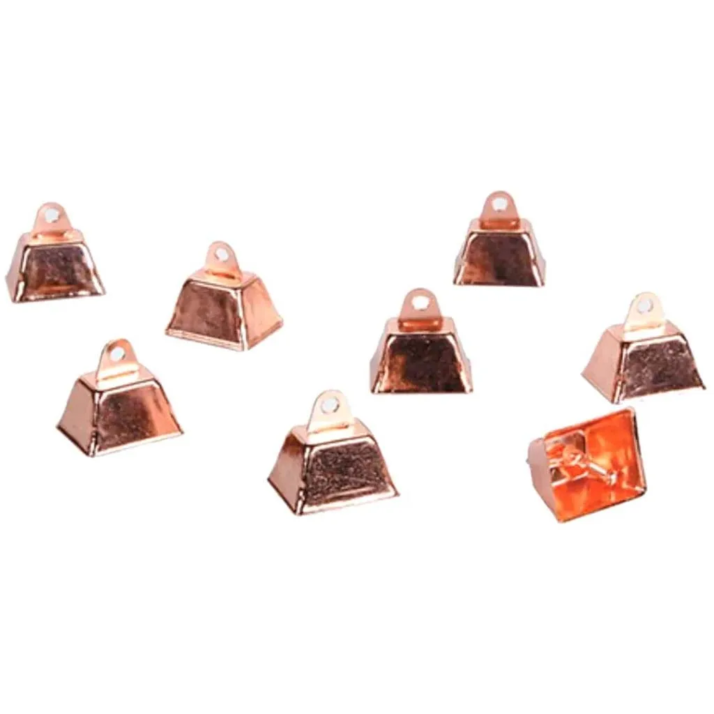 Cowbell Copper 1.25 inches 12pcs