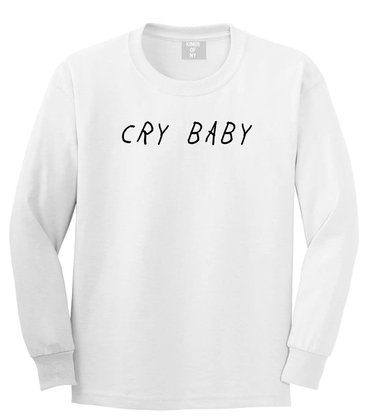 Cry Baby Mens Long Sleeve T-Shirt