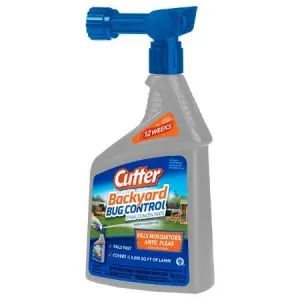 Cutter Backyard Bug Control Spray Concentrate (Ready-to-Spray)(32 oz.)
