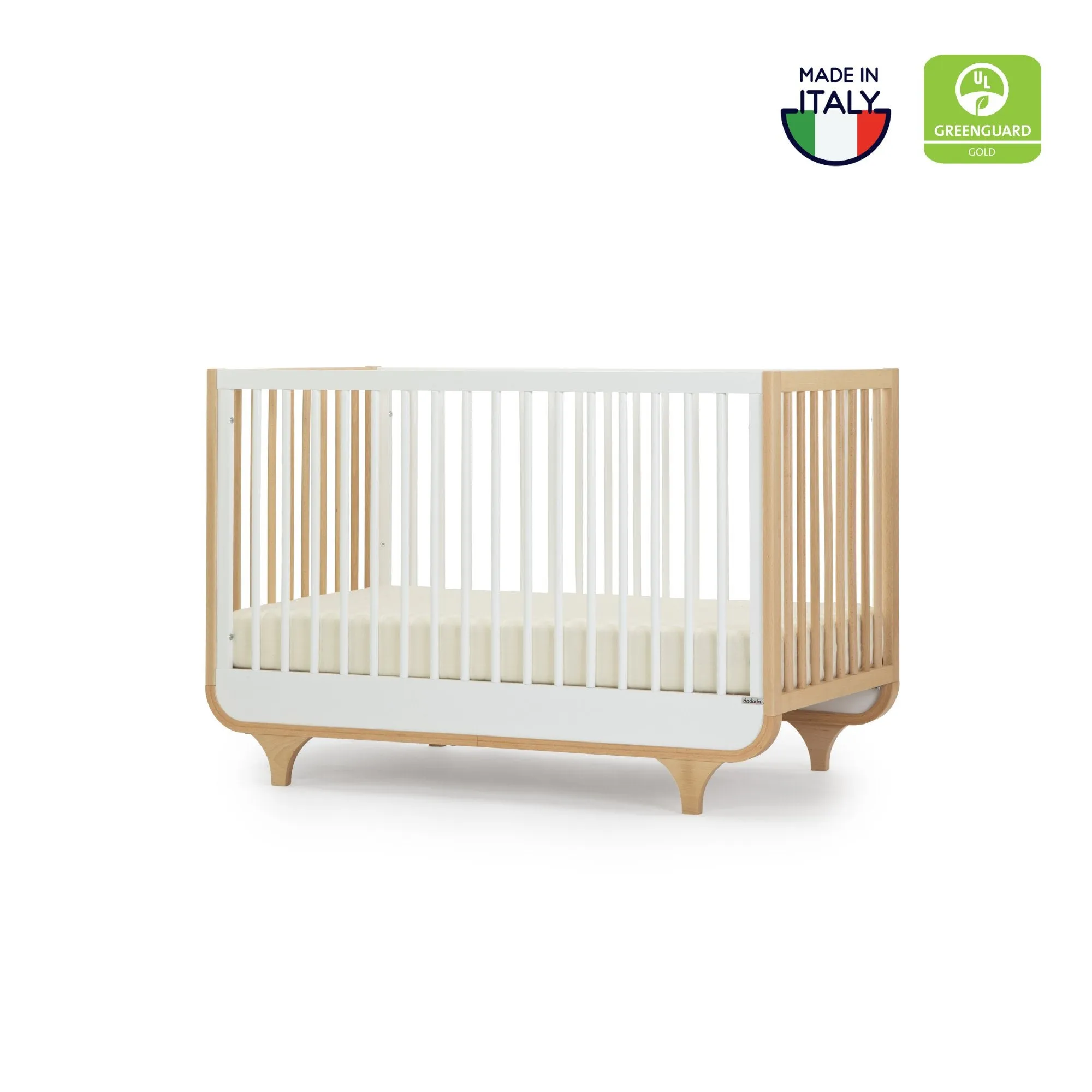 dadada Baby Jolly 3-in-1 Convertible Crib