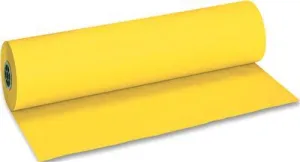 Decorol Flame Retardant Art Rolls 76 Lbs. 36 Inch  X 1000 Ft Sunrise Yellow