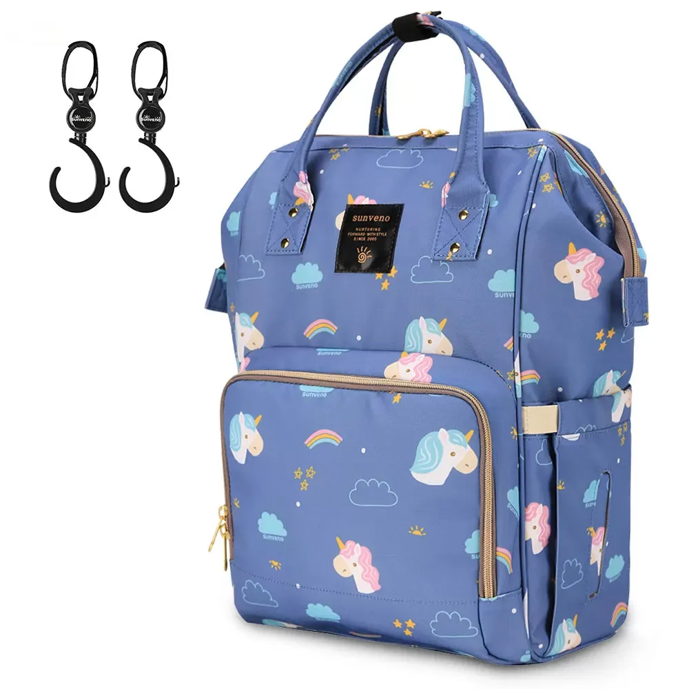 Diaper Bag Unicorn XL with Stroller Hooks