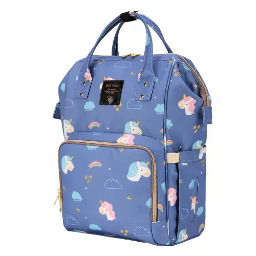 Diaper Bag Unicorn XL with Stroller Hooks