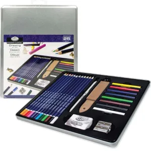 Drawing Tin Art Set 25pc