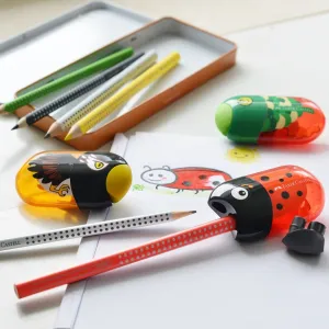 Dual Pencil Sharpener with Eraser