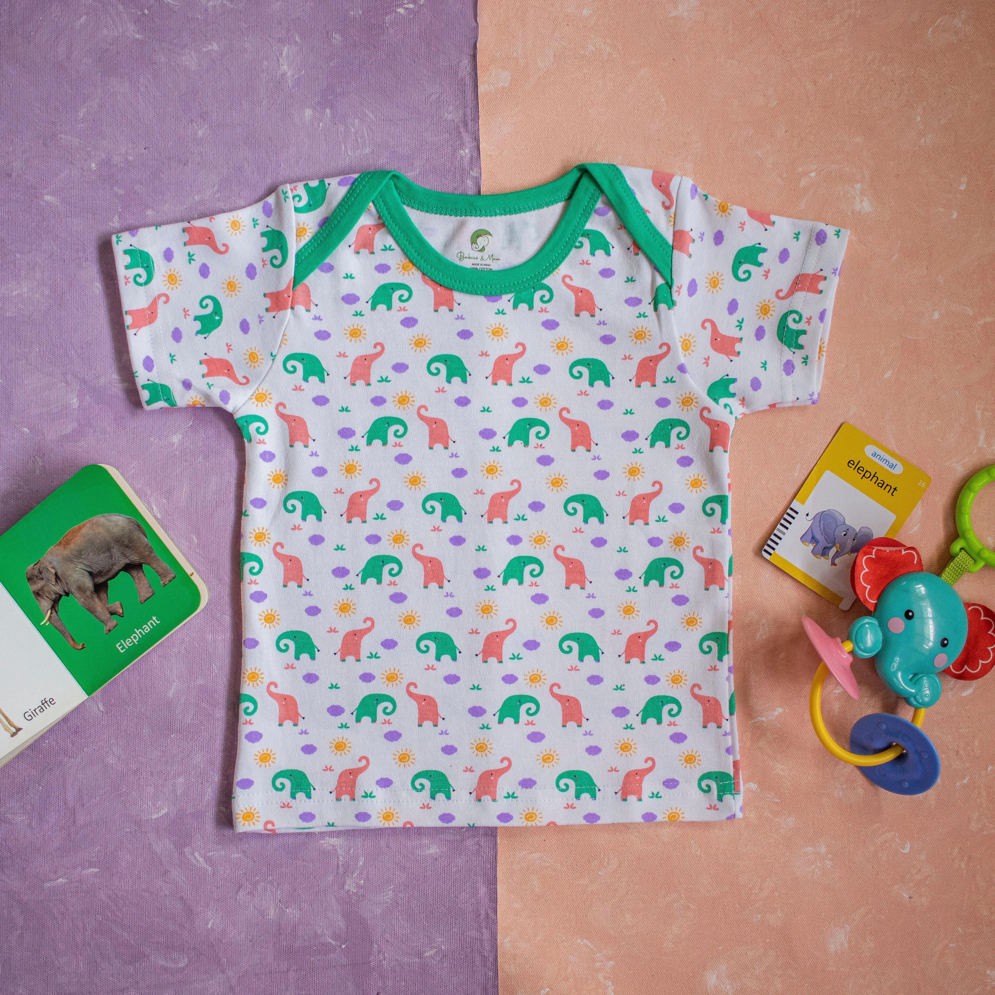 Elephant T-Shirt With Shorts