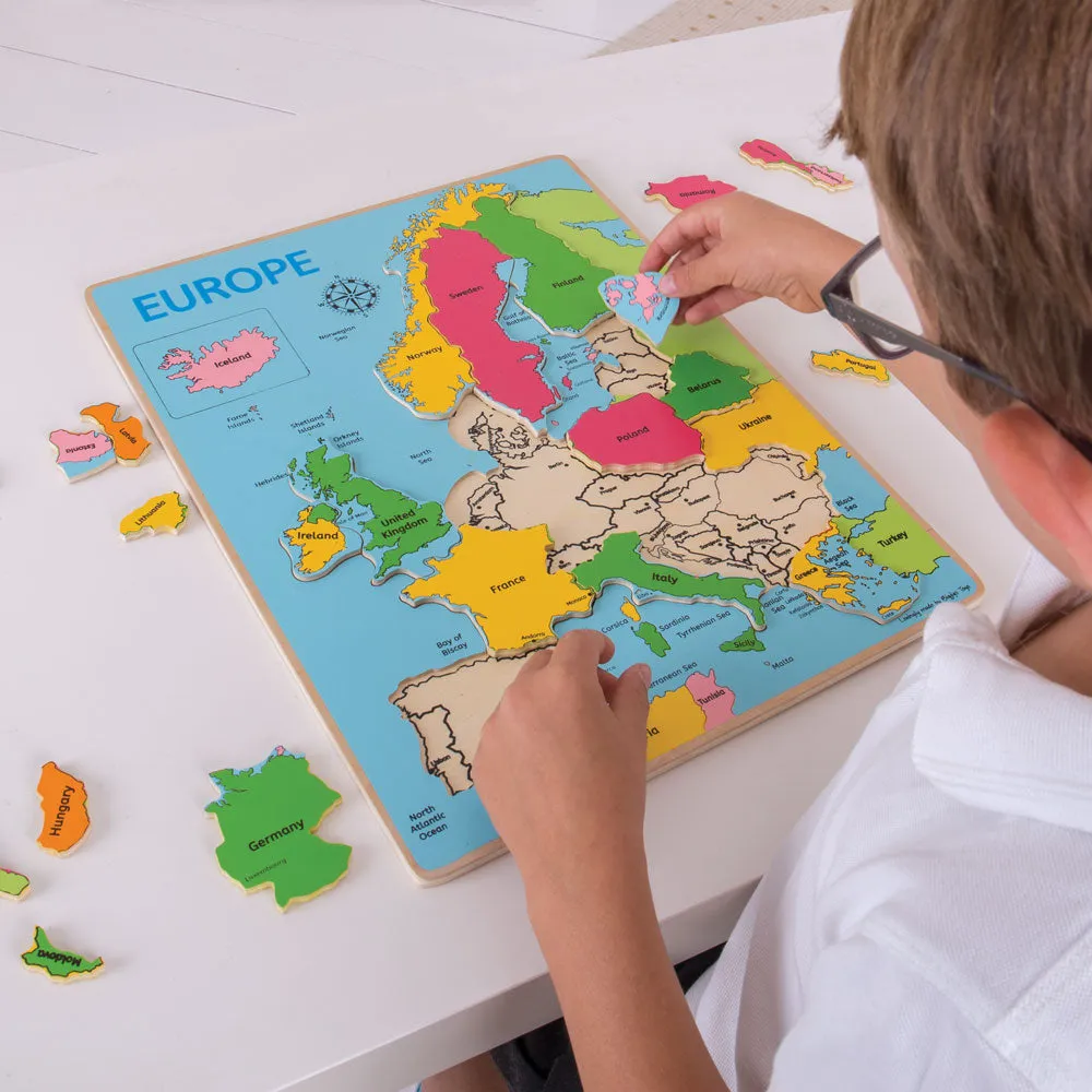Europe Inset Puzzle