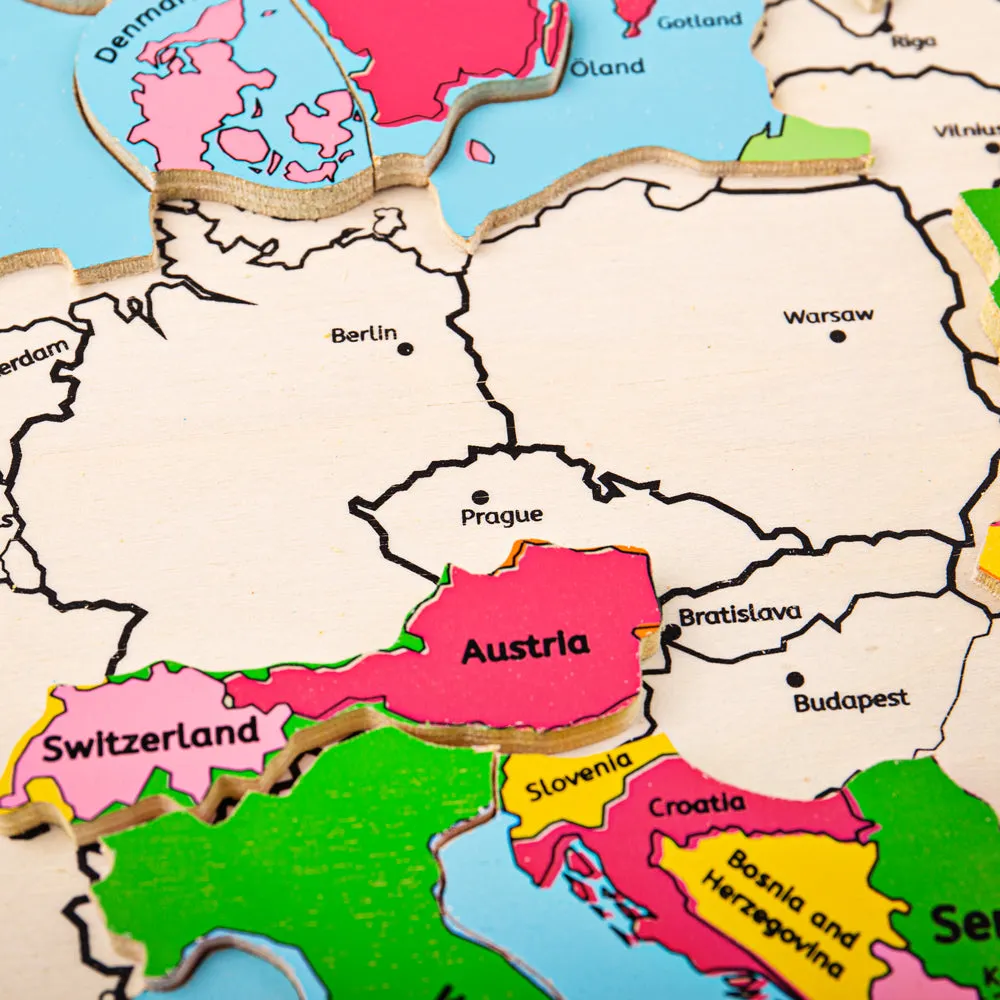 Europe Inset Puzzle