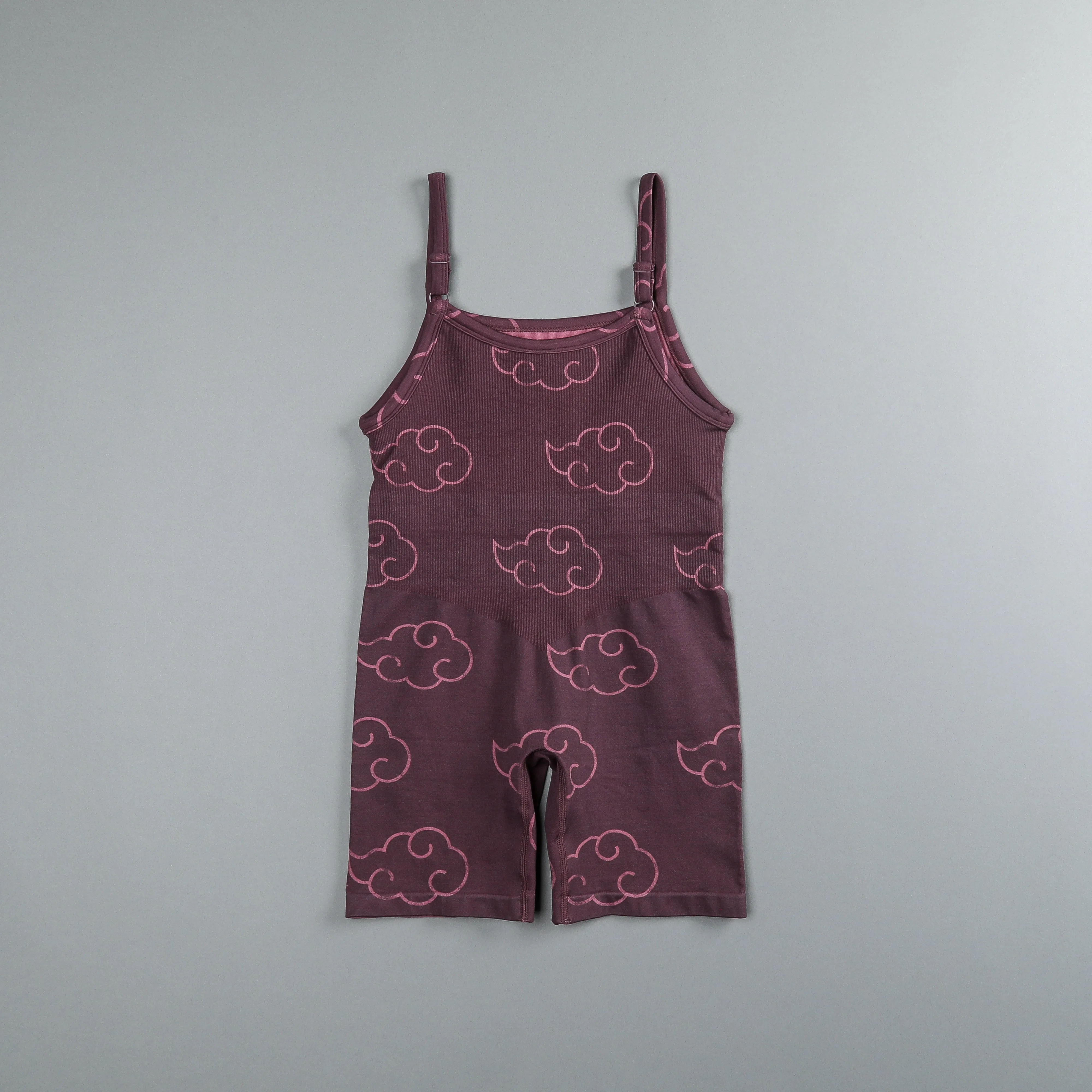 Floating Sonya "Everson Seamless" Bodysuit in Cherry Wine