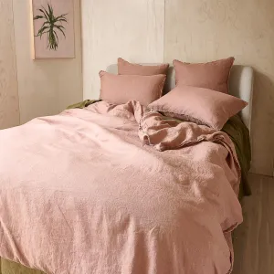 French Linen Duvet Cover - Lotus