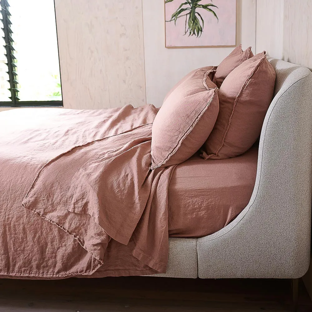 French Linen Duvet Cover - Lotus