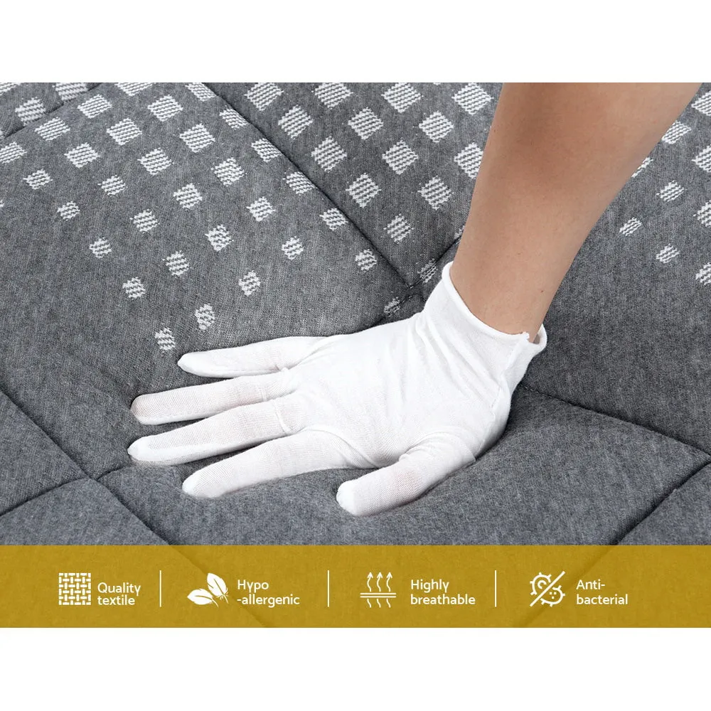 Giselle Mattress Pillow Top Bed Size Bonnell Spring Medium Firm Foam 18CM DOUBLE